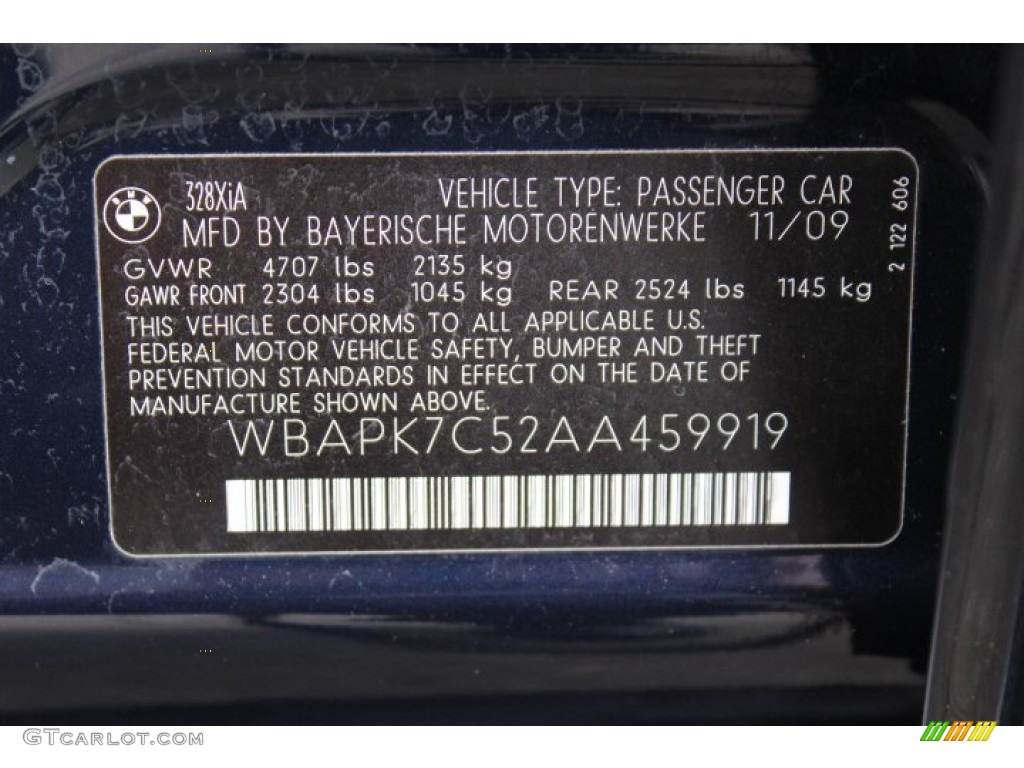 2010 3 Series 328i xDrive Sedan - Monaco Blue Metallic / Beige photo #32