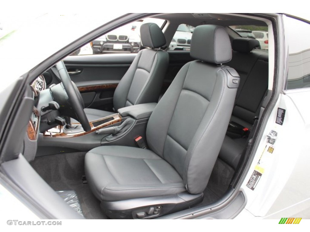 2007 3 Series 328xi Coupe - Titanium Silver Metallic / Black photo #12