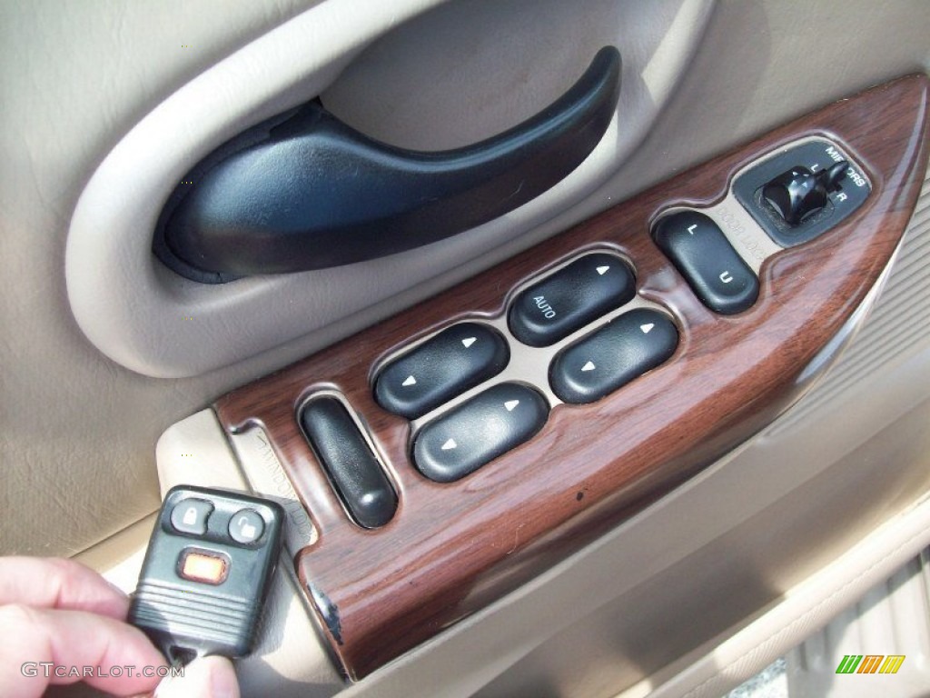 2001 F150 King Ranch SuperCrew - Charcoal Blue Metallic / Castano Brown Leather photo #5