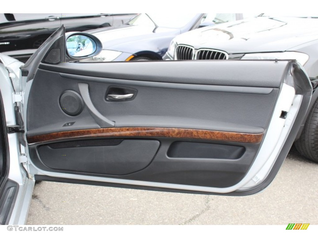 2007 3 Series 328xi Coupe - Titanium Silver Metallic / Black photo #23