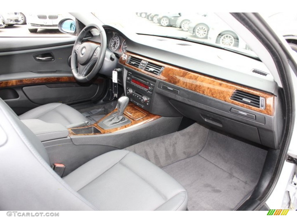 2007 3 Series 328xi Coupe - Titanium Silver Metallic / Black photo #25