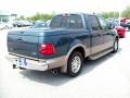 2001 Charcoal Blue Metallic Ford F150 King Ranch SuperCrew  photo #11