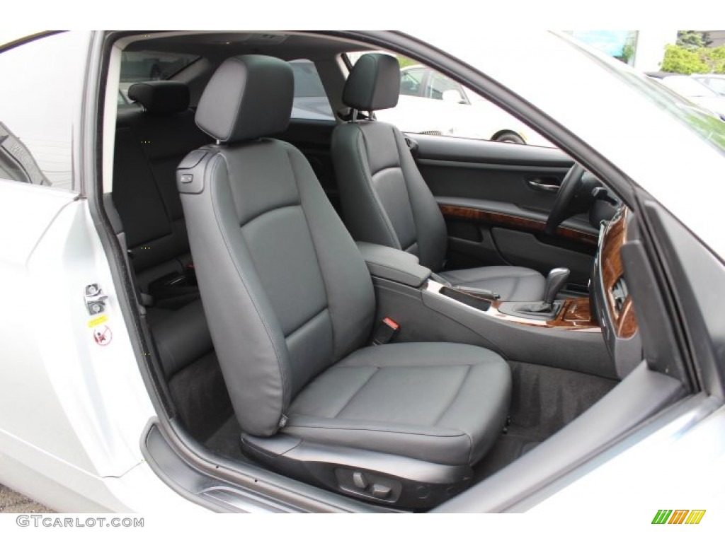 2007 3 Series 328xi Coupe - Titanium Silver Metallic / Black photo #27