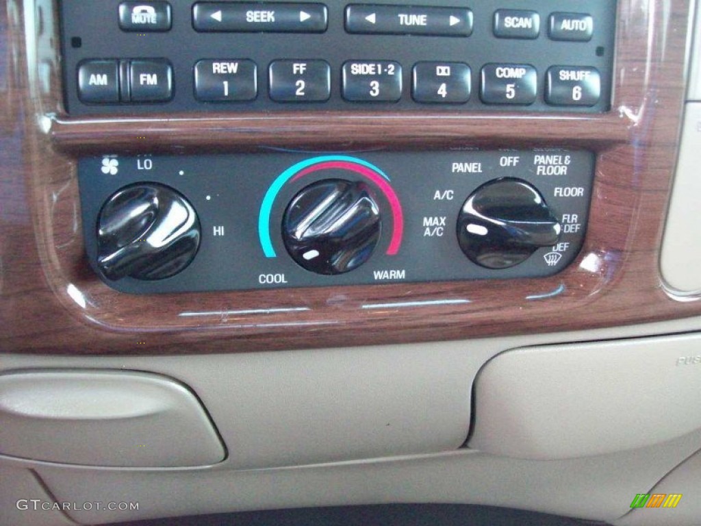 2001 F150 King Ranch SuperCrew - Charcoal Blue Metallic / Castano Brown Leather photo #24