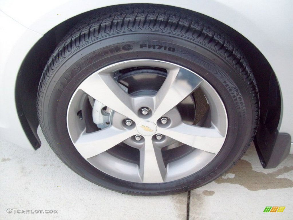 2012 Malibu LT - Silver Ice Metallic / Titanium photo #4