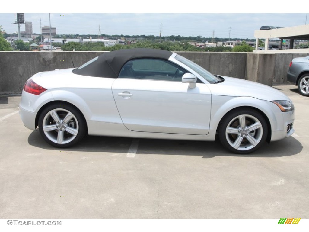 Ice Silver Metallic 2012 Audi TT 2.0T quattro Roadster Exterior Photo #64700388