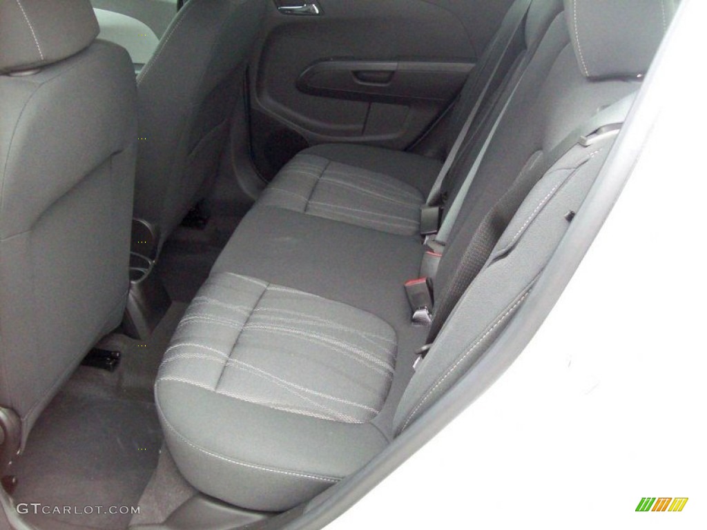 2012 Sonic LT Hatch - Silver Ice Metallic / Jet Black/Dark Titanium photo #19