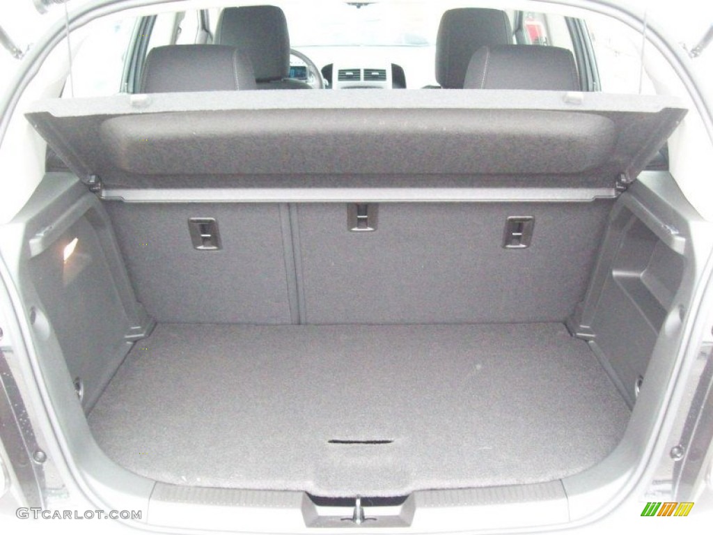 2012 Sonic LT Hatch - Silver Ice Metallic / Jet Black/Dark Titanium photo #20