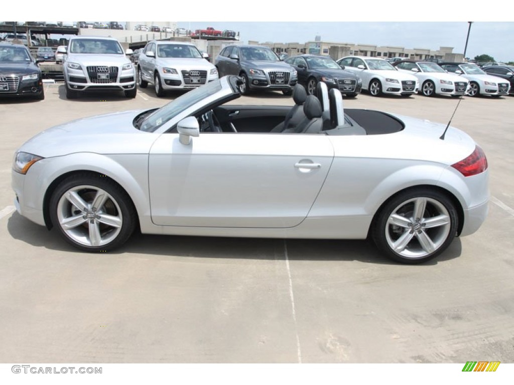 Ice Silver Metallic 2012 Audi TT 2.0T quattro Roadster Exterior Photo #64700460