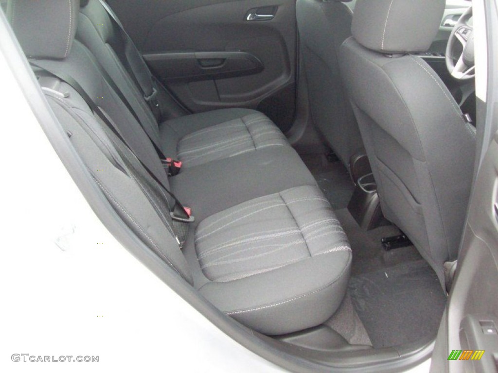 2012 Sonic LT Hatch - Silver Ice Metallic / Jet Black/Dark Titanium photo #21