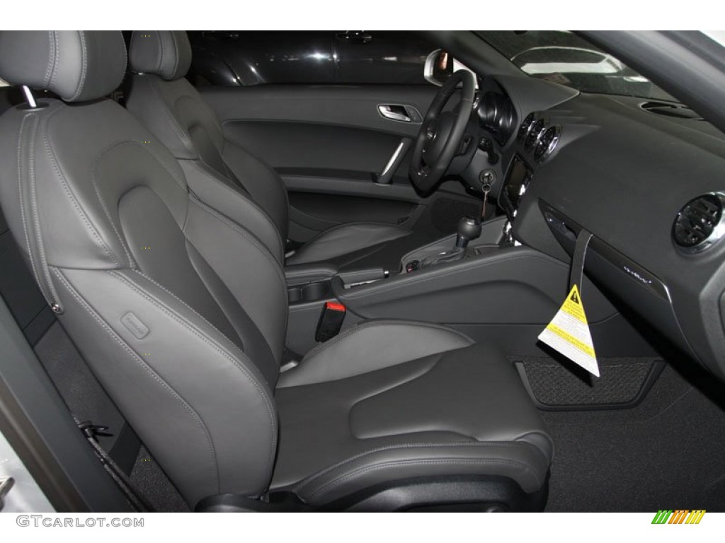 Black Interior 2012 Audi TT 2.0T quattro Roadster Photo #64700601