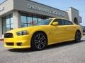 2012 Stinger Yellow Dodge Charger SRT8 Super Bee  photo #2