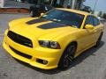 2012 Stinger Yellow Dodge Charger SRT8 Super Bee  photo #9