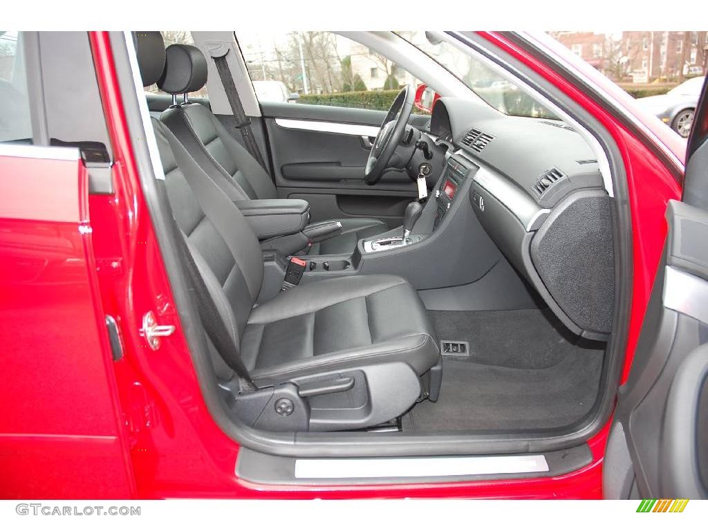 2008 A4 2.0T quattro Sedan - Brilliant Red / Black photo #21