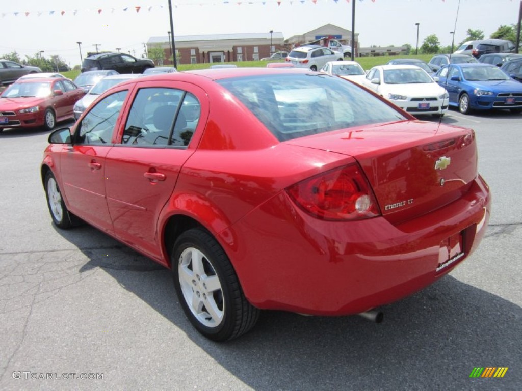 2010 Cobalt LT Sedan - Victory Red / Gray photo #3