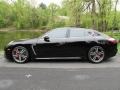 Black 2011 Porsche Panamera Turbo Exterior