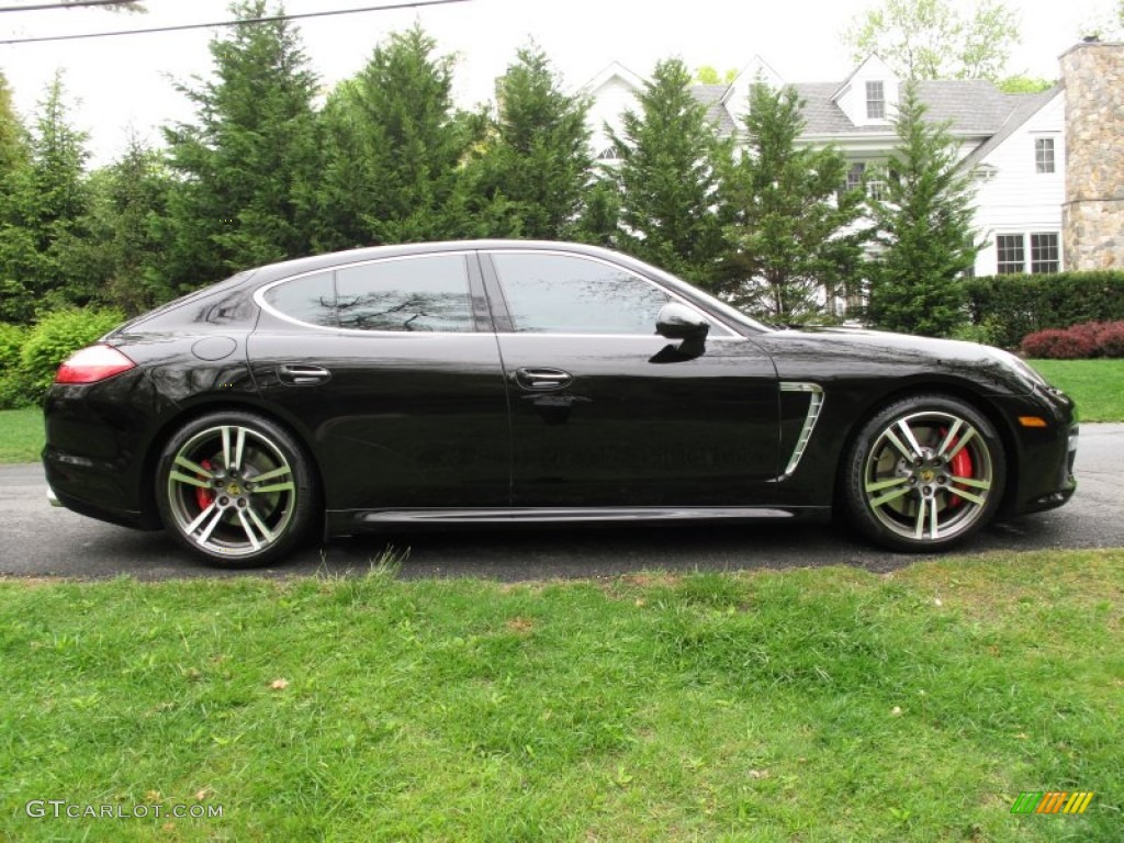 Black 2011 Porsche Panamera Turbo Exterior Photo #64702056