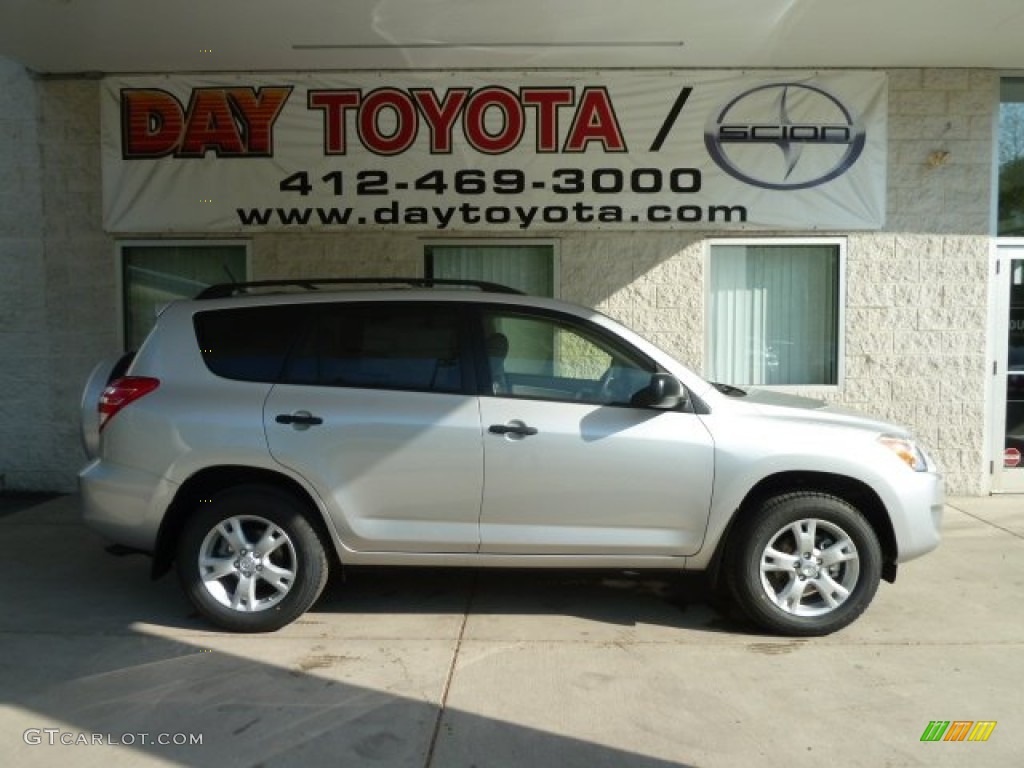 2012 RAV4 V6 4WD - Classic Silver Metallic / Ash photo #1