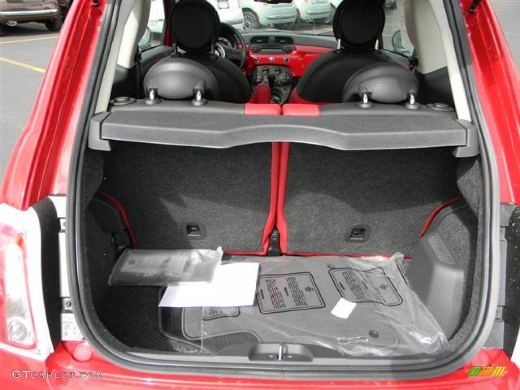 2012 Fiat 500 Lounge Trunk Photo #64704966