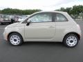 2012 Mocha Latte (Light Brown) Fiat 500 Pop  photo #2