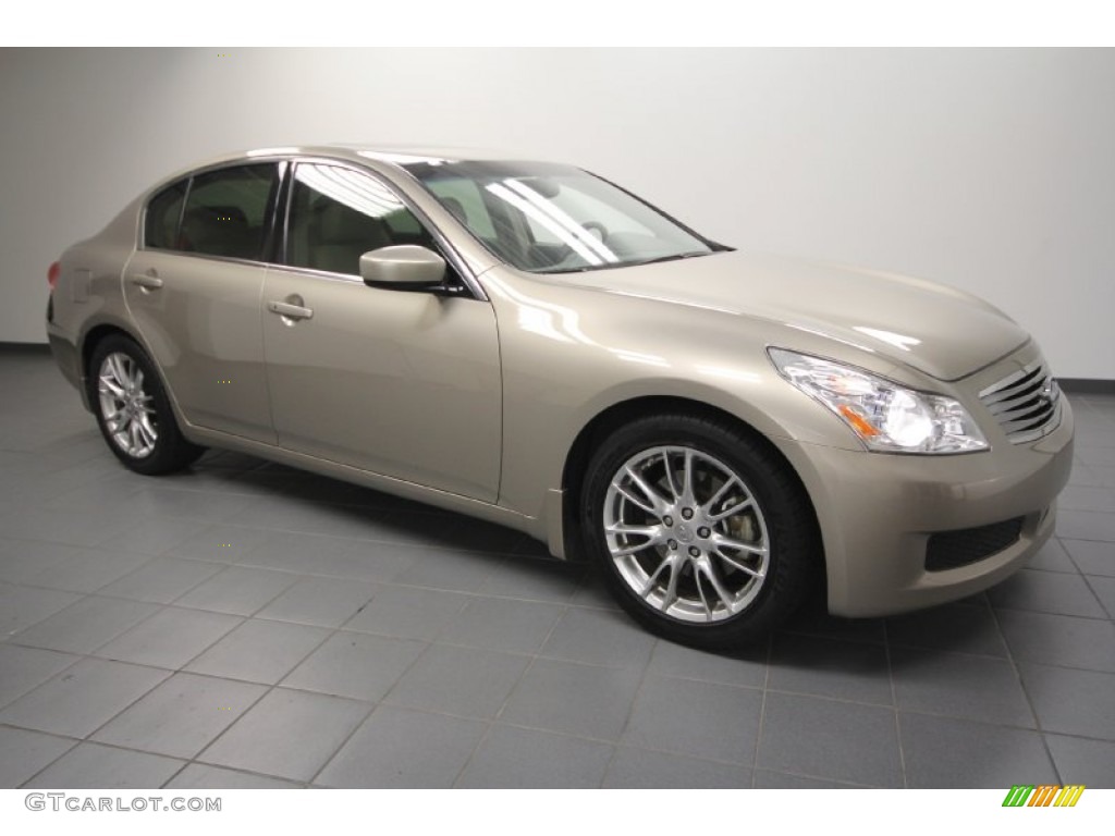 Sahara Sandstone 2009 Infiniti G 37 Sedan Exterior Photo #64705521