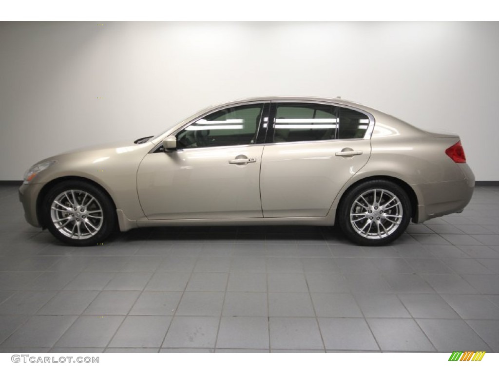 Sahara Sandstone 2009 Infiniti G 37 Sedan Exterior Photo #64705530
