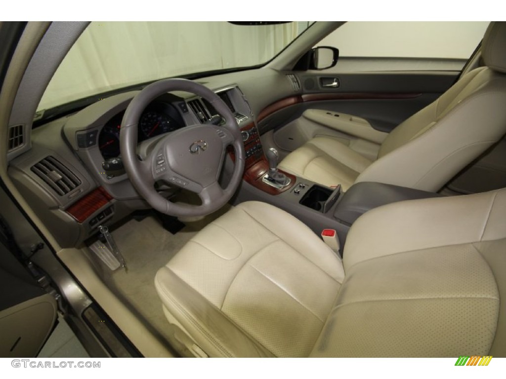 2009 Infiniti G 37 Sedan Front Seat Photo #64705626