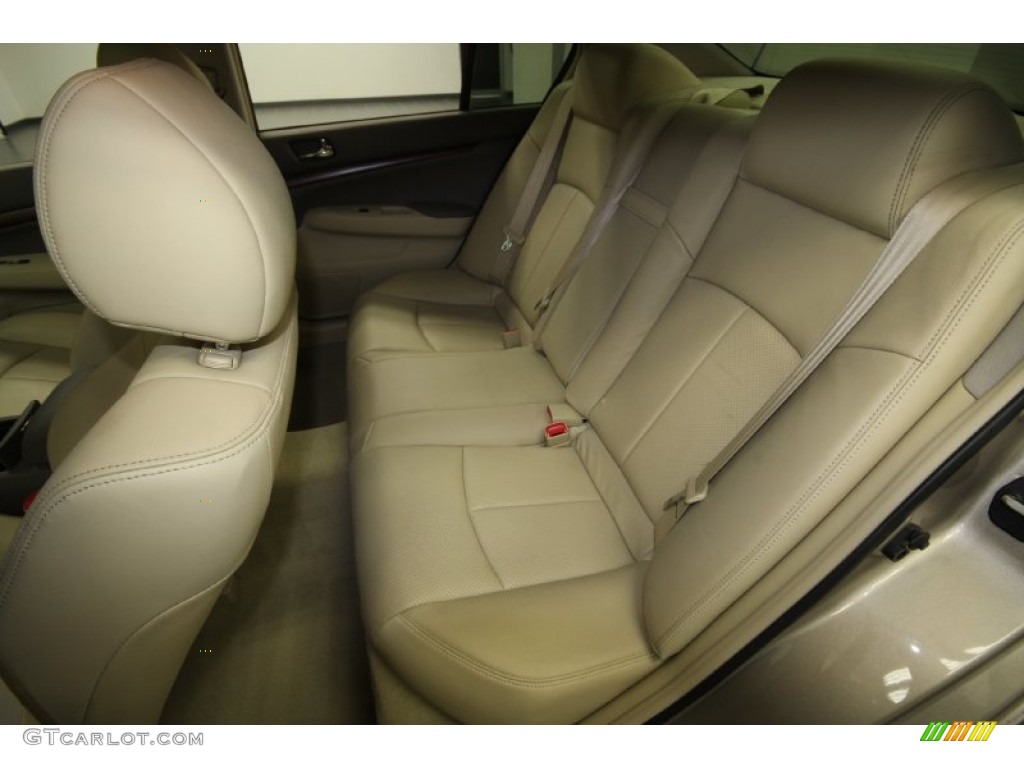 2009 Infiniti G 37 Sedan Rear Seat Photo #64705635