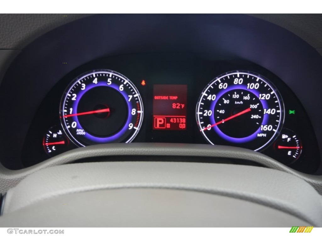 2009 Infiniti G 37 Sedan Gauges Photo #64705948
