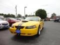 Screaming Yellow - Mustang GT Convertible Photo No. 2
