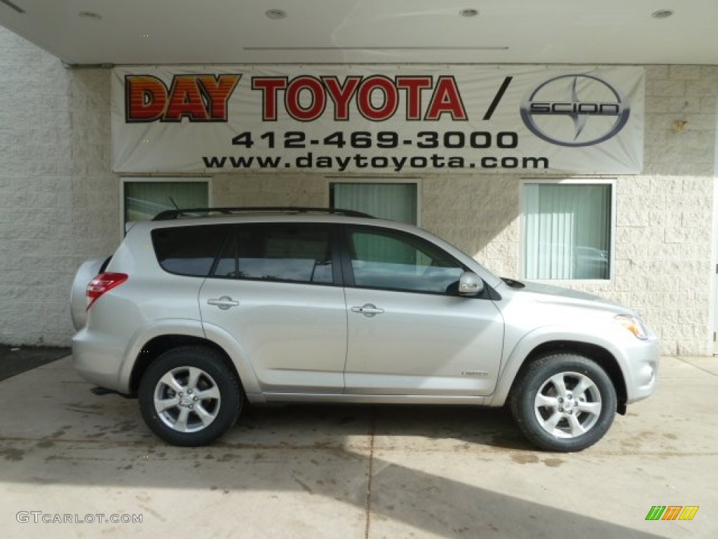 2012 RAV4 Limited 4WD - Classic Silver Metallic / Ash photo #1