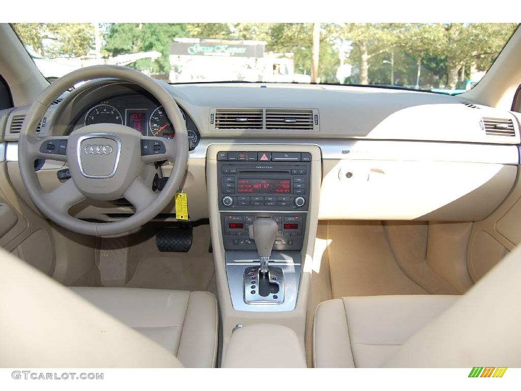 2008 A4 2.0T quattro Sedan - Brilliant Red / Beige photo #24
