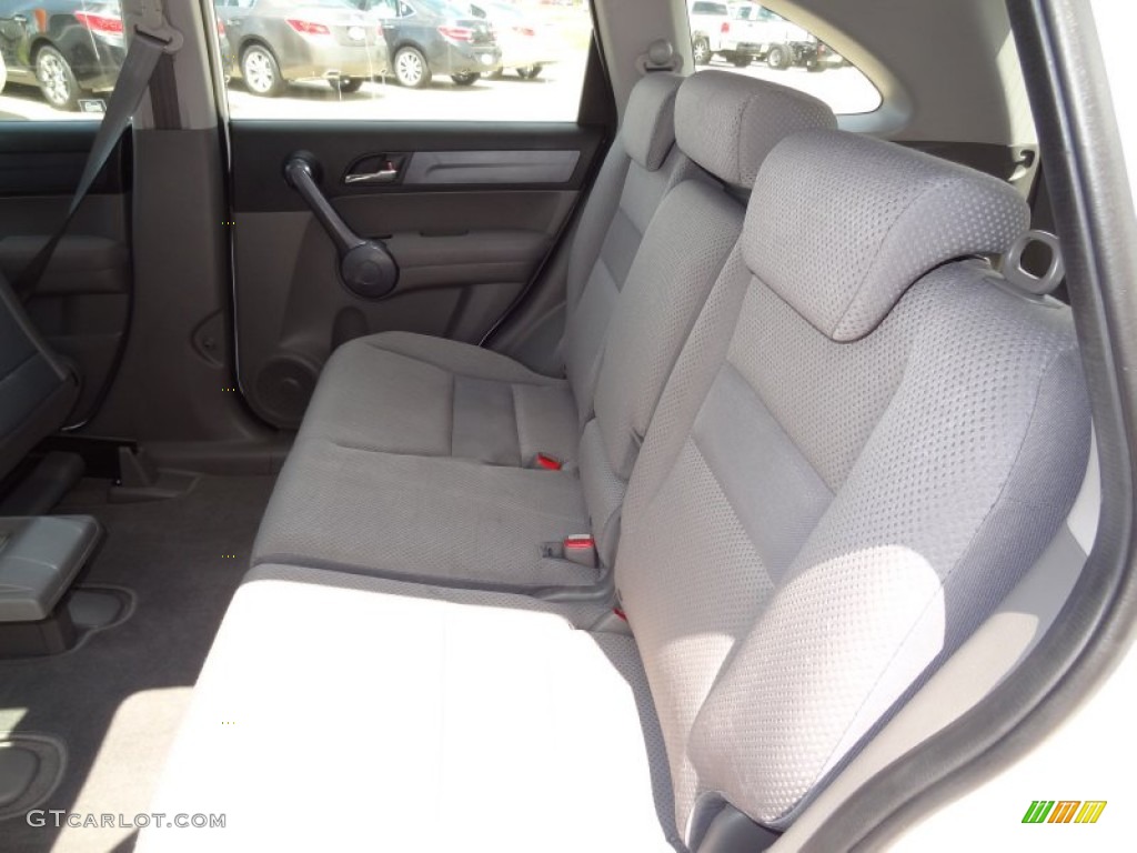 2009 CR-V LX - Taffeta White / Gray photo #10