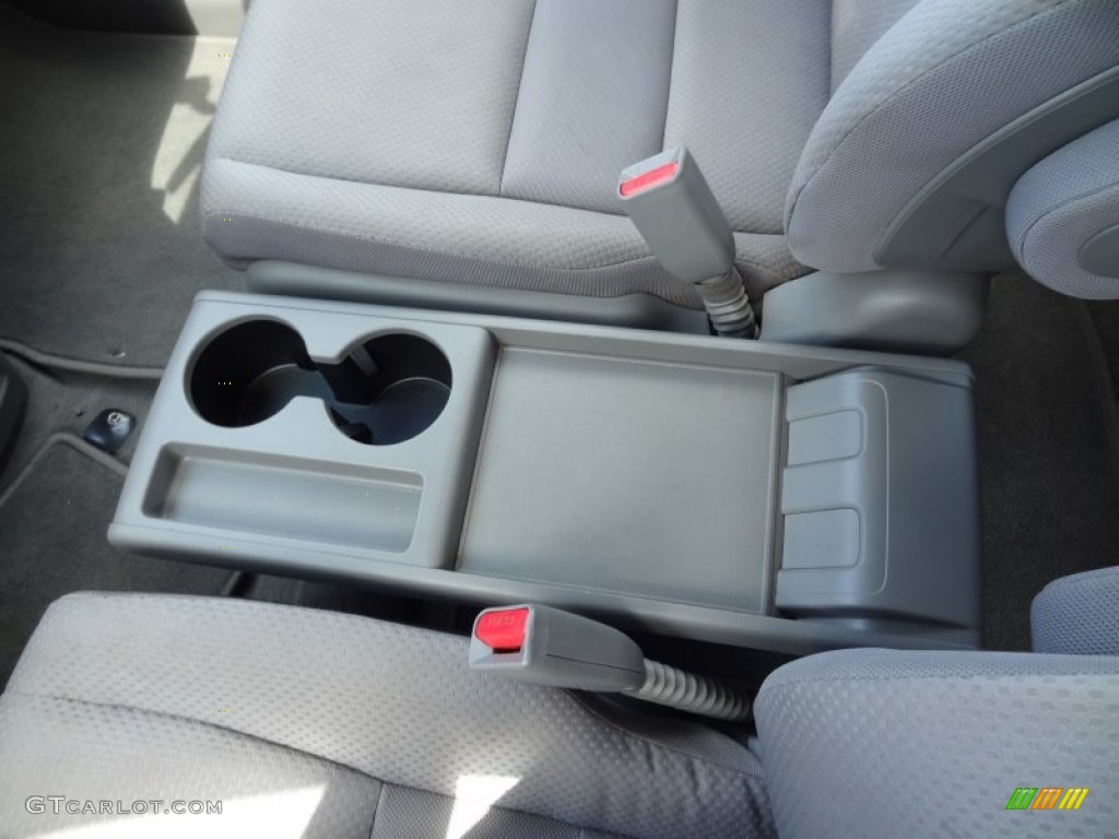 2009 CR-V LX - Taffeta White / Gray photo #20