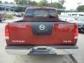 2006 Red Brawn Nissan Titan SE Crew Cab  photo #5