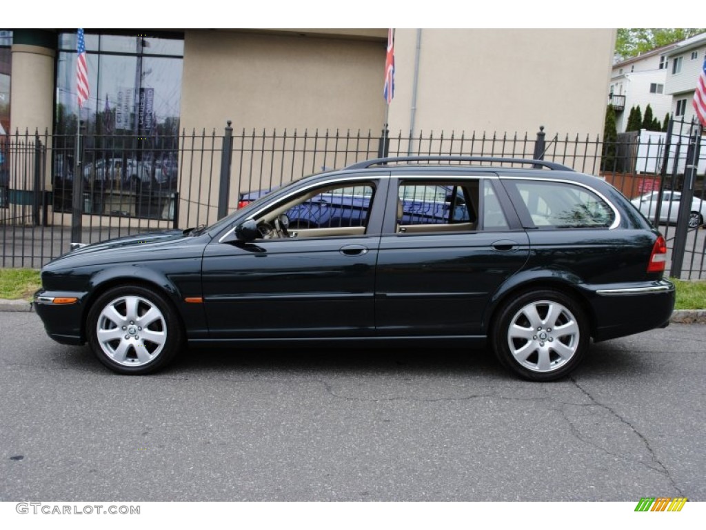 British Racing Green 2006 Jaguar X-Type 3.0 Sport Wagon Exterior Photo #64709681