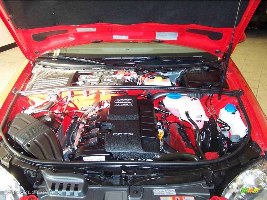 2008 A4 2.0T quattro Sedan - Brilliant Red / Beige photo #25