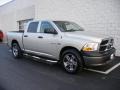 2010 Bright Silver Metallic Dodge Ram 1500 SLT Crew Cab 4x4  photo #4