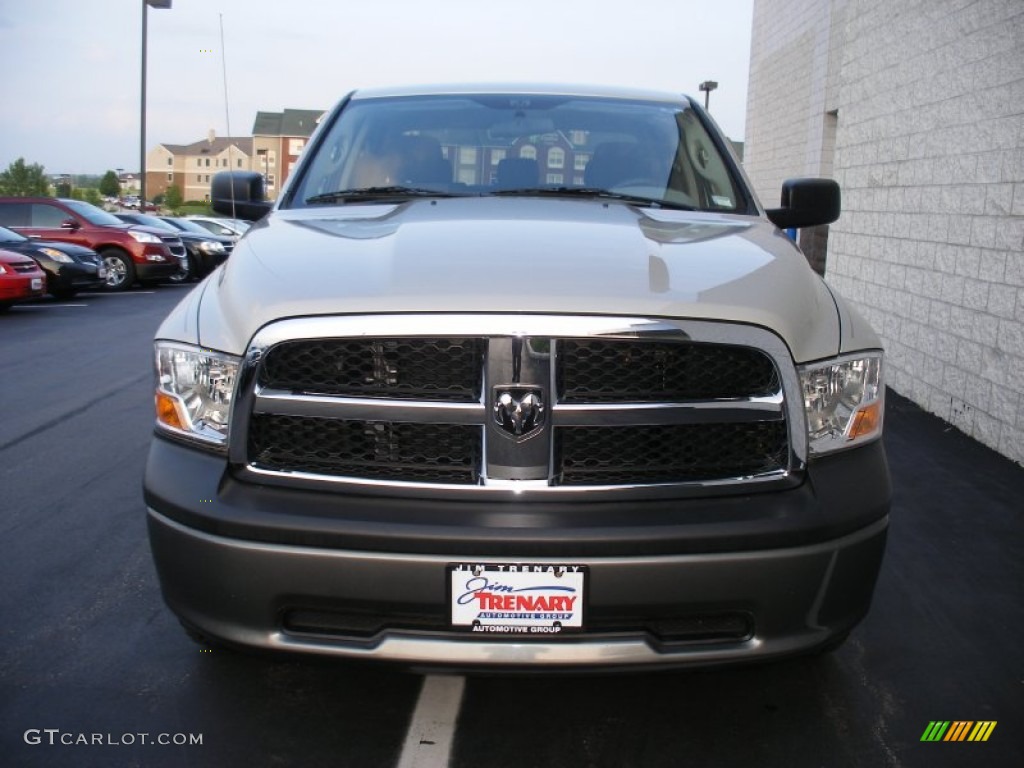 2010 Ram 1500 SLT Crew Cab 4x4 - Bright Silver Metallic / Dark Slate/Medium Graystone photo #7