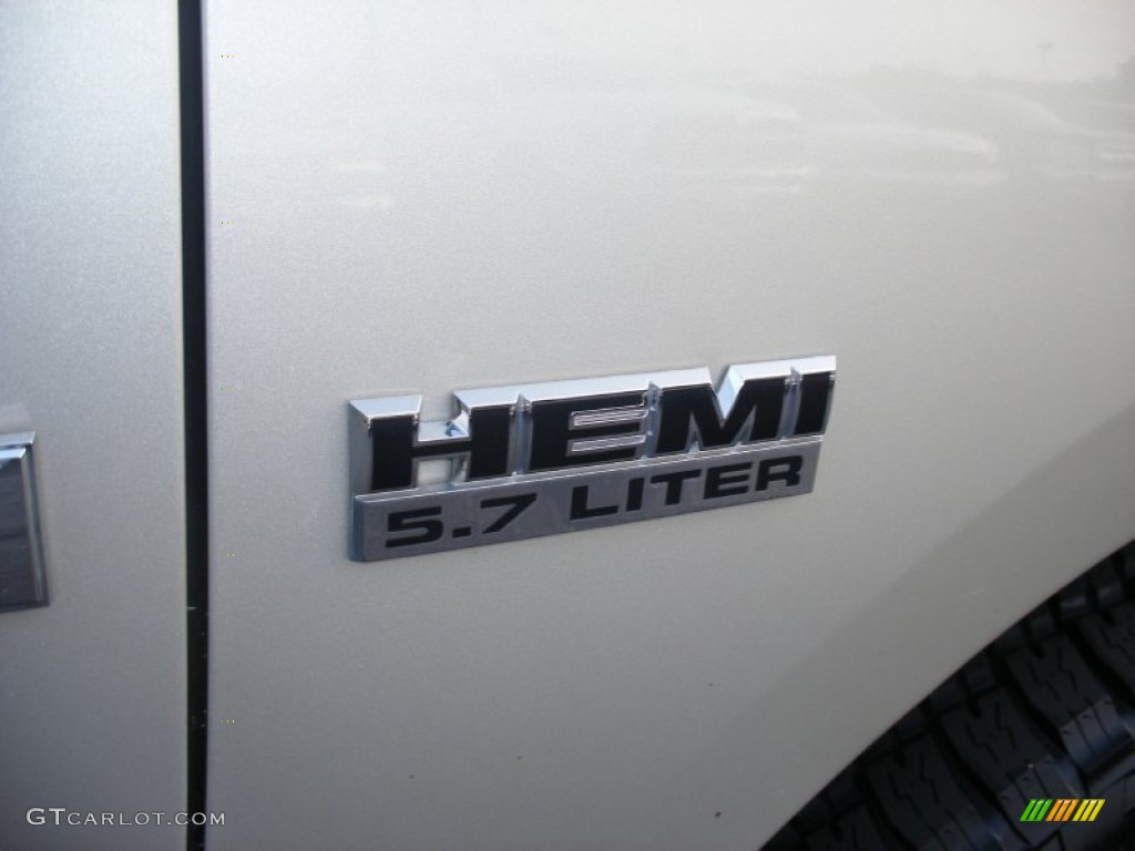 2010 Ram 1500 SLT Crew Cab 4x4 - Bright Silver Metallic / Dark Slate/Medium Graystone photo #27