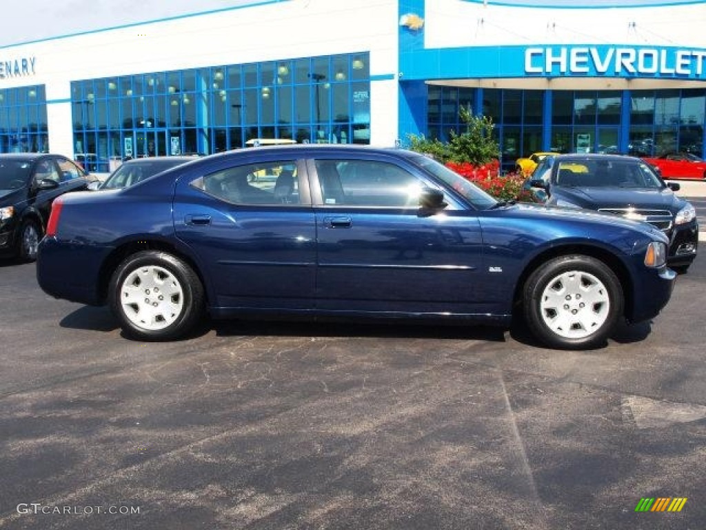 Midnight Blue Pearl Dodge Charger