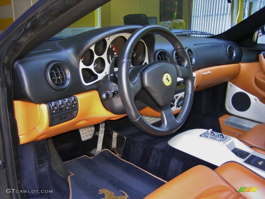 2000 Ferrari 360 Modena Tan Dashboard Photo #64713057