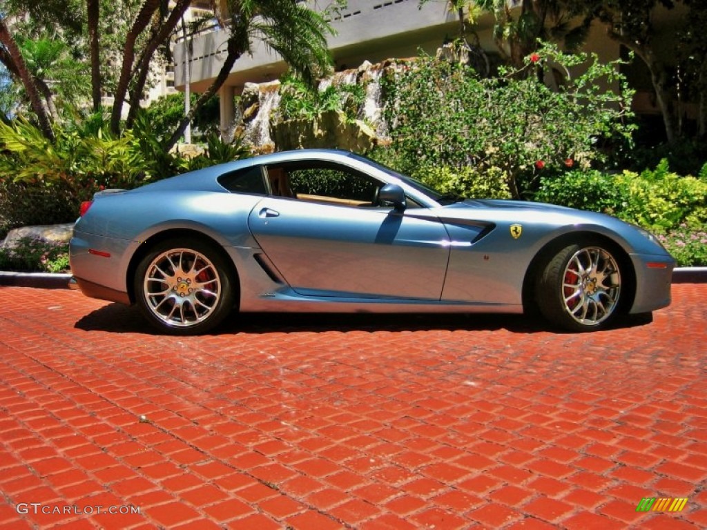 Blue California 2009 Ferrari 599 GTB Fiorano Standard 599 GTB Fiorano Model Exterior Photo #64713409