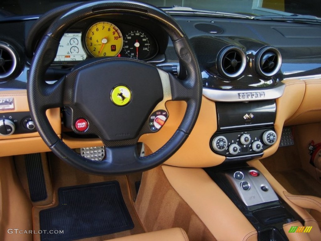 2009 Ferrari 599 GTB Fiorano Standard 599 GTB Fiorano Model Beige Dashboard Photo #64713539