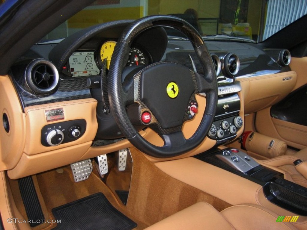 Beige Interior 2009 Ferrari 599 GTB Fiorano Standard 599 GTB Fiorano Model Photo #64713549