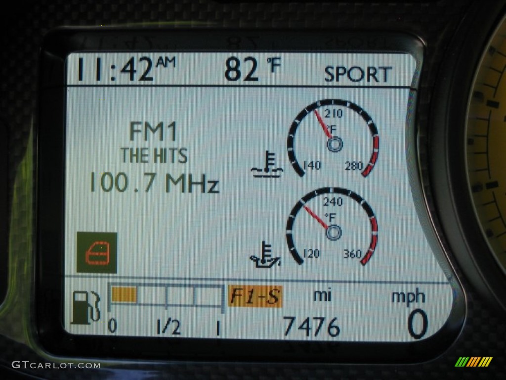 2009 Ferrari 599 GTB Fiorano Standard 599 GTB Fiorano Model Gauges Photo #64713628