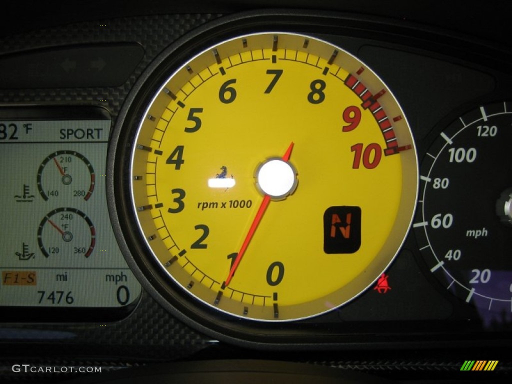 2009 Ferrari 599 GTB Fiorano Standard 599 GTB Fiorano Model Gauges Photo #64713639