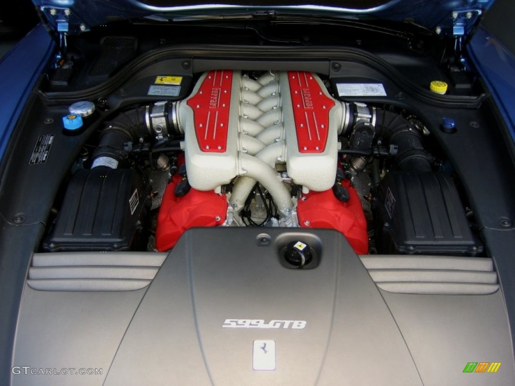 2009 Ferrari 599 GTB Fiorano Standard 599 GTB Fiorano Model 6.0 Liter DOHC 48-Valve VVT V12 Engine Photo #64713846