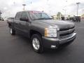 Steel Green Metallic - Silverado 1500 LT Crew Cab 4x4 Photo No. 3