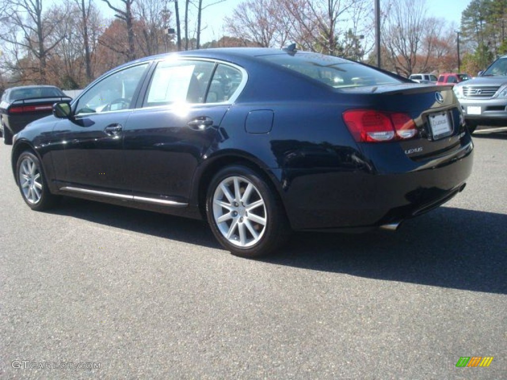 2007 GS 350 AWD - Black Sapphire Pearl / Cashmere photo #4